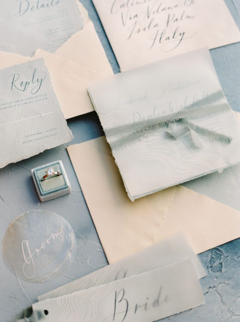 The Art of Styling a Timeless Wedding Flatlay